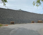 Retaining wall - Ainley Industrial Estate