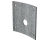Galvanised steel orifice plates - curved 0