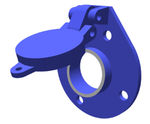 Althon 100mm ductile iron flap valve 