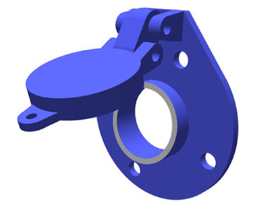Althon 100mm ductile iron flap valve 