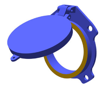 Althon 250mm ductile iron flap valve