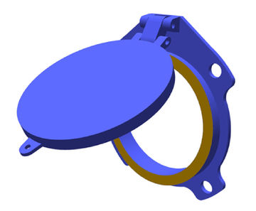 Althon 375mm ductile iron flap valve