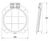 Althon 450mm ductile iron flap valve 1