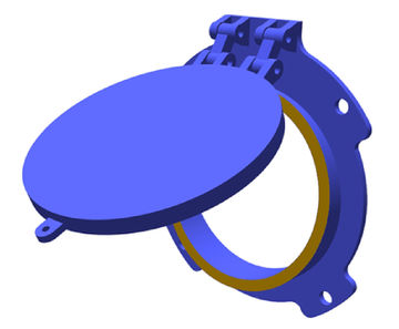 Althon 450mm ductile iron flap valve