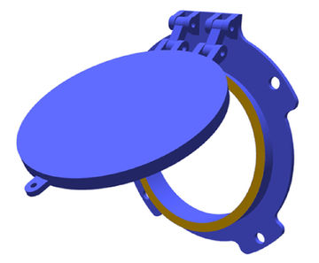 Althon 600mm ductile iron flap valve