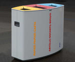 Aero External Recycling Litter Bin
