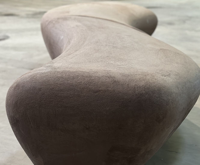 MILLO concrete seating - robotically customised to give you design control