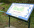 Lectern sign with map and rules for BMX track - Craigavon 0