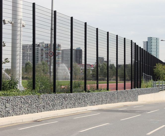 Duo8 - double wire welded mesh perimeter fencing