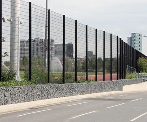 Duo8 - double wire welded mesh perimeter fencing