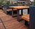 Parklets, seating, tables and planters - Canary Wharf, London 4