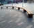 Type 2 curved hardwood timber bench 0