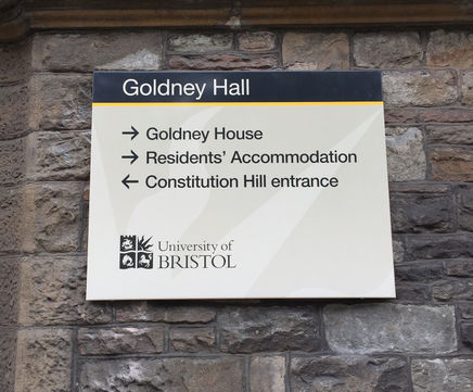 Bespoke external wall-mounted signs