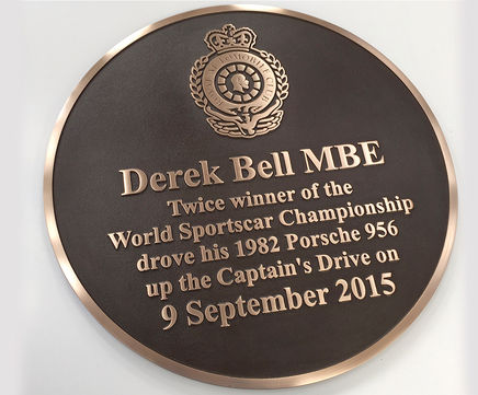 Heritage plaques for buildings and landmarks
