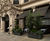 Bespoke movable bronze barrier planters for restaurant 0