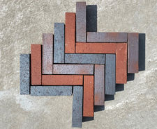 New slim format Tenger clay pavers
