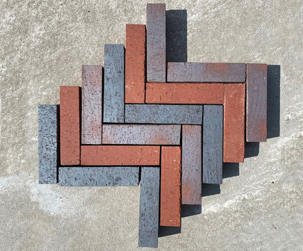 New slim format Tenger clay pavers