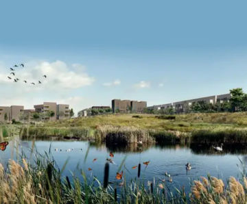 Attenuation tanks protect new development from flooding