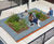 Solid Mobile Green Isles - mobile planters with integrated seating 1