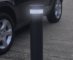Car Park - solar-powered illuminated bollard