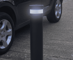 Car Park - solar-powered illuminated bollard