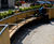 Spalding timber and metal seating 1