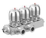 GEMÜ P600S M-block diaphragm valve - flexible connection