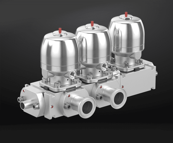 New GEMÜ modular M-block diaphragm valve gives flexibility design