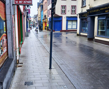 High-performance paving mortar - Ennis regeneration, phase 2