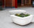 Arrowhead concrete bench 11