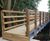 Timber pedestrian, bridle and cycle kit form bridges 0