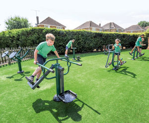 Outdoor gym equipment for children