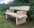 Cranham - green oak hardwood seat (lengths - 1.5, 1.8, 2.5m) 1