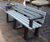 Tenby recycled plastic bench 1