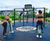 Wet pour safety surfacing for one-of-a-kind outdoor gym 0
