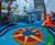 Wet pour surface for hospital's Disney-themed play area 0