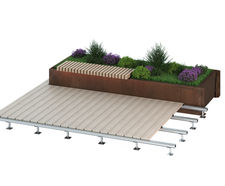 Raaft® Terrace System - build solutions for roof garden and podium terraces