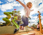 Kanopé - forest-themed metal multiplay playground structures