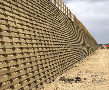 Retaining Wall Ribs Retaining walls | EXTERNAL WORKS
