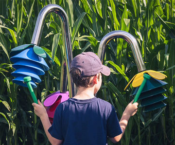 Harmony Bells Outdoor Musical Flowers