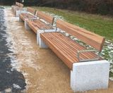 v49S steel and timber seat - on this page