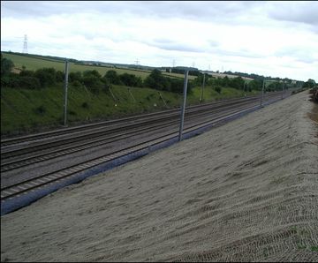 Soil Saver™ biodegradable jute erosion control mesh