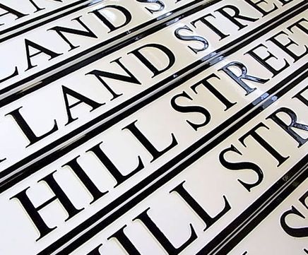 Street Nameplates