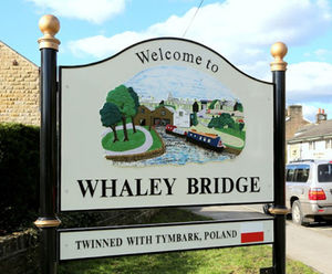 Boundary Welcome signs for villages and towns
