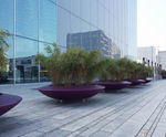 Malva fibreglass planter