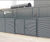 Italia-100 steel louvred gate 1