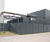 Italia-100 steel louvred grille fencing 5