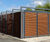 Italia-80 steel louvred grille fencing 8