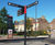 WAY2GO Fingerpost - outdoor metal wayfinding sign 1