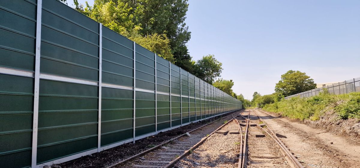 Images for METASoundBlok - steel absorptive acoustic noise barriers